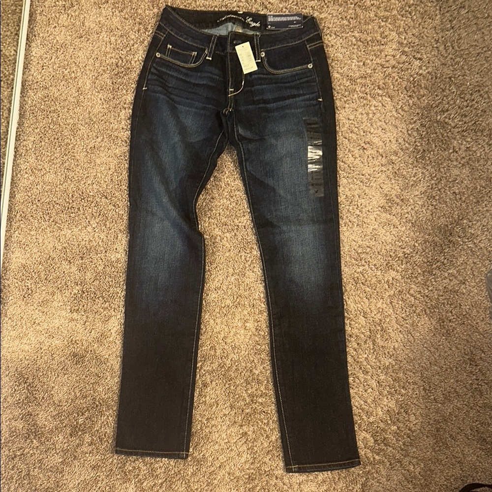 Women's Dark Blue Jeans